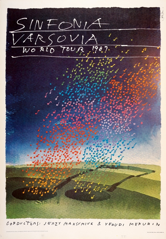 Sinfonia Varsovia World Tour 1987 — Bass Saul
