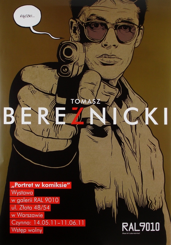 Portrait in comic book — Bereźnicki Tomasz