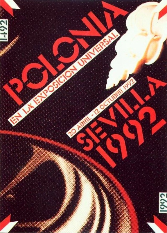 Poland, Seville Expo, 1492-1992 — Cieślewicz Roman