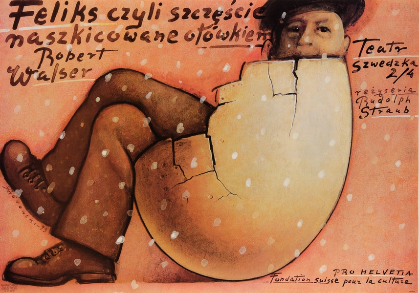 Felix or Happines sketched by pencil — Górowski Mieczysław