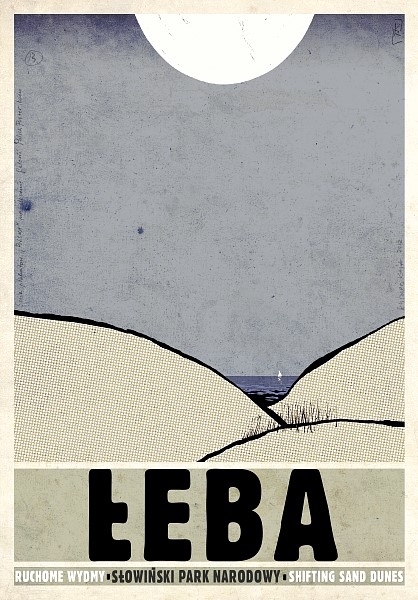 Leba, Shifting sand dunes, Poland — Kaja Ryszard