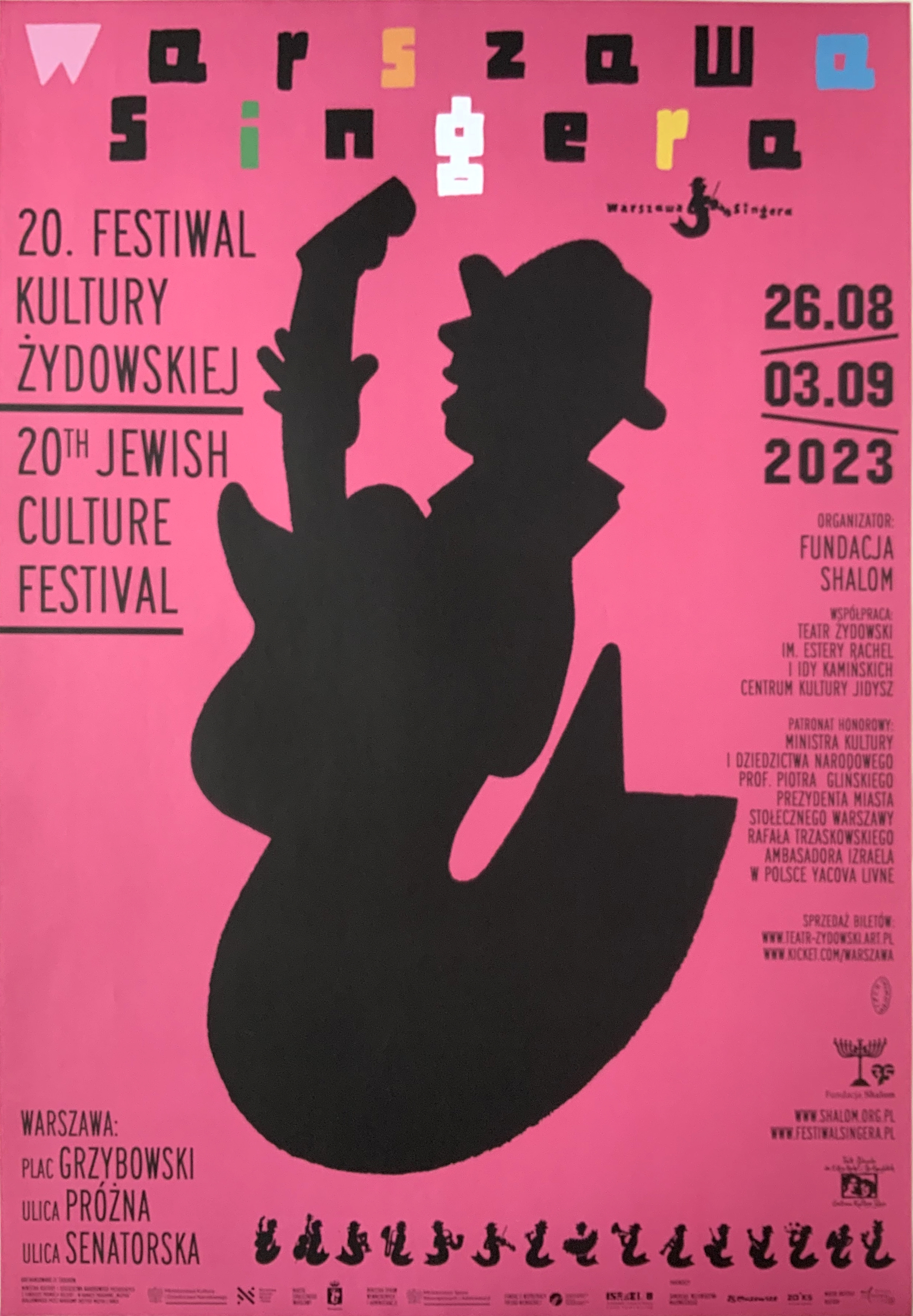 20th Singer's Warsaw Jewish Culture Festival — Majewski Lech