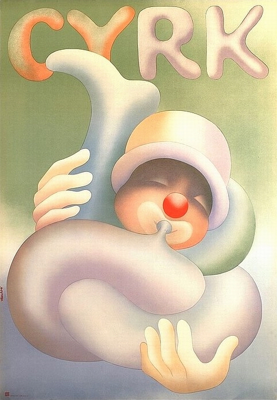 Circus Clown with a Tuba — Rumiński Tomasz