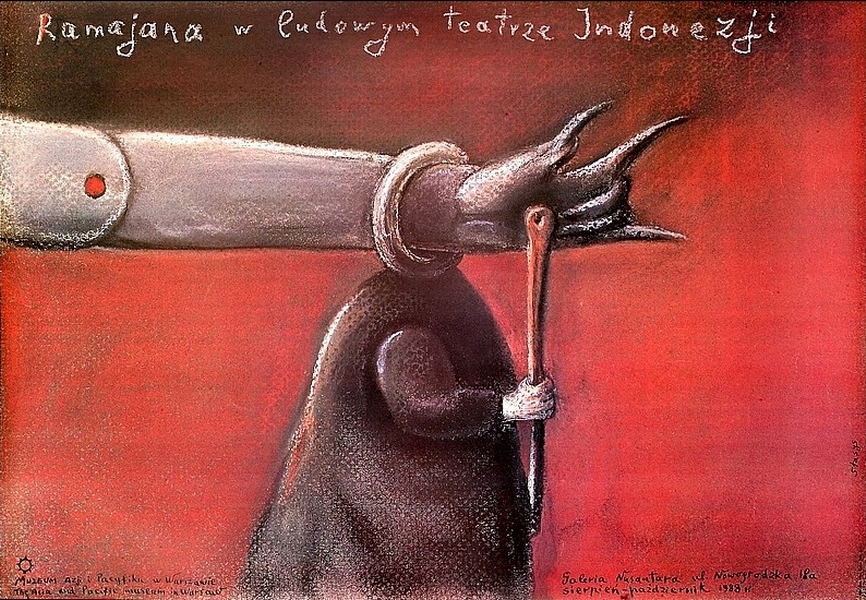 Ramayana epic in Indonesian Theater — Eidrigevičius Stasys