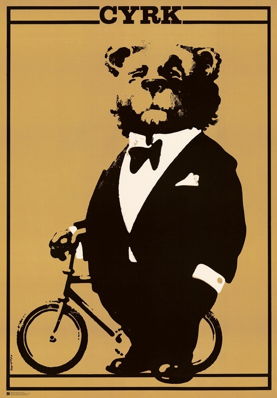 Circus Bear in Tuxedo — Świerzy Waldemar