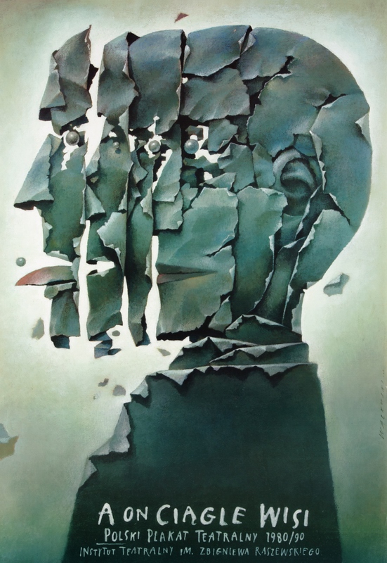 And It's Still Hanging.. Polish Theater Posters 1980/90 — Wałkuski Wieslaw
